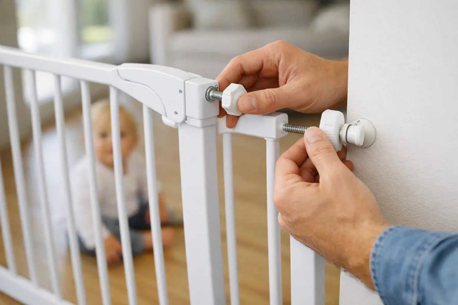Guide til sikker babygitter montering