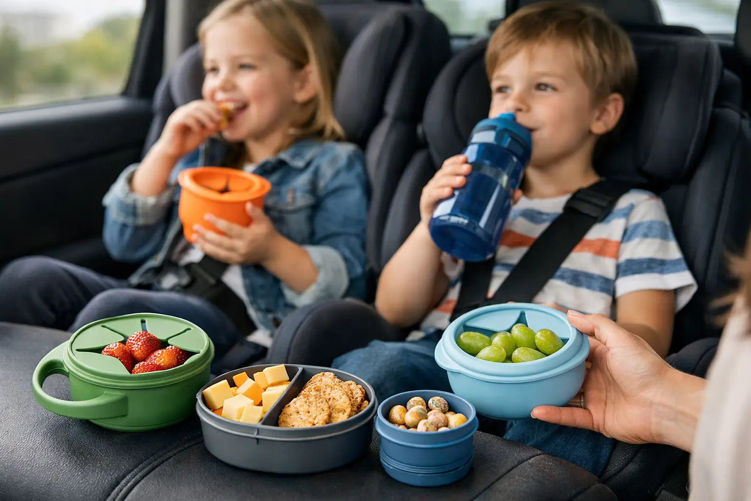 Spildfri snacks på farten til børn