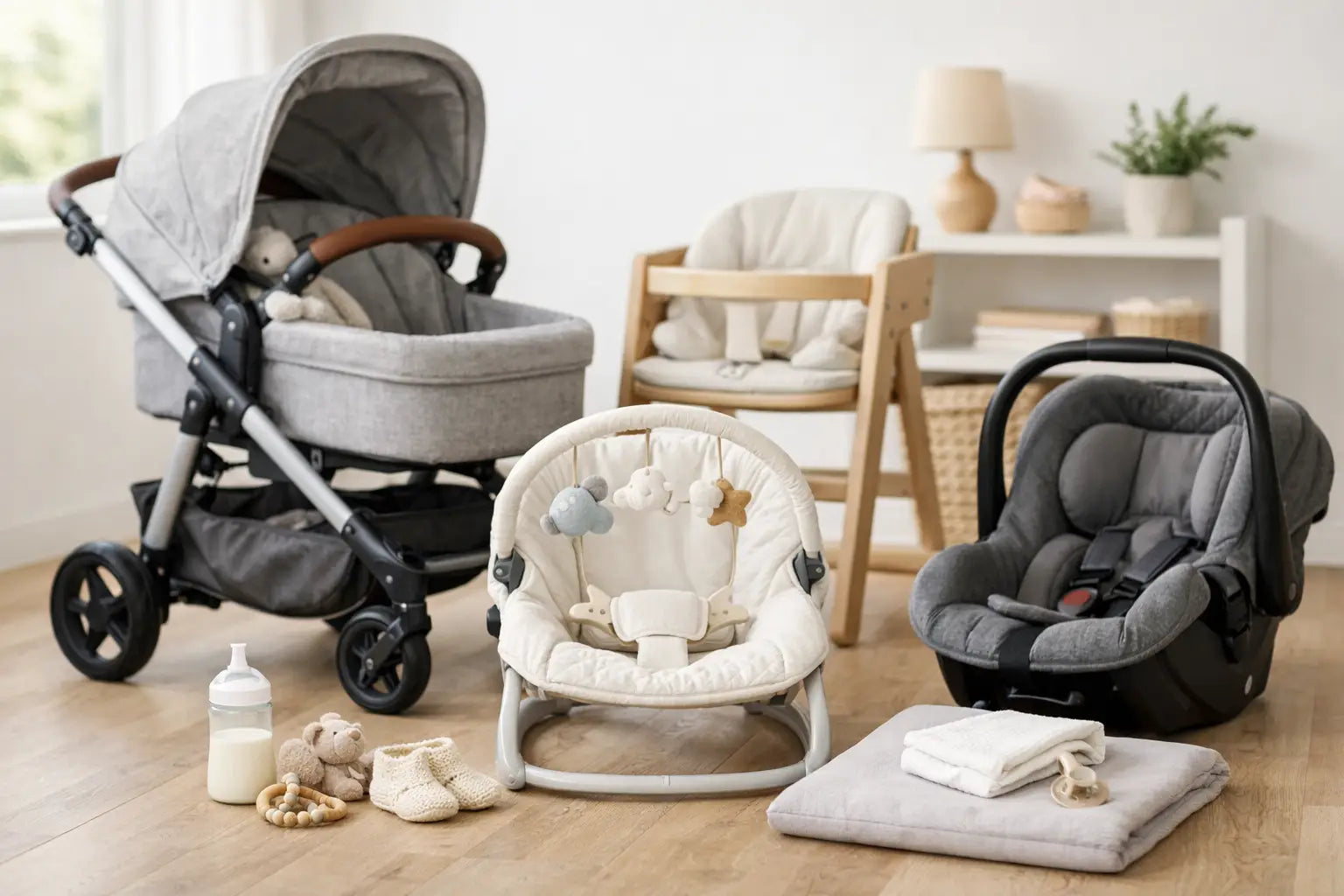 Hvilket babyudstyr er faktisk nødvendigt?