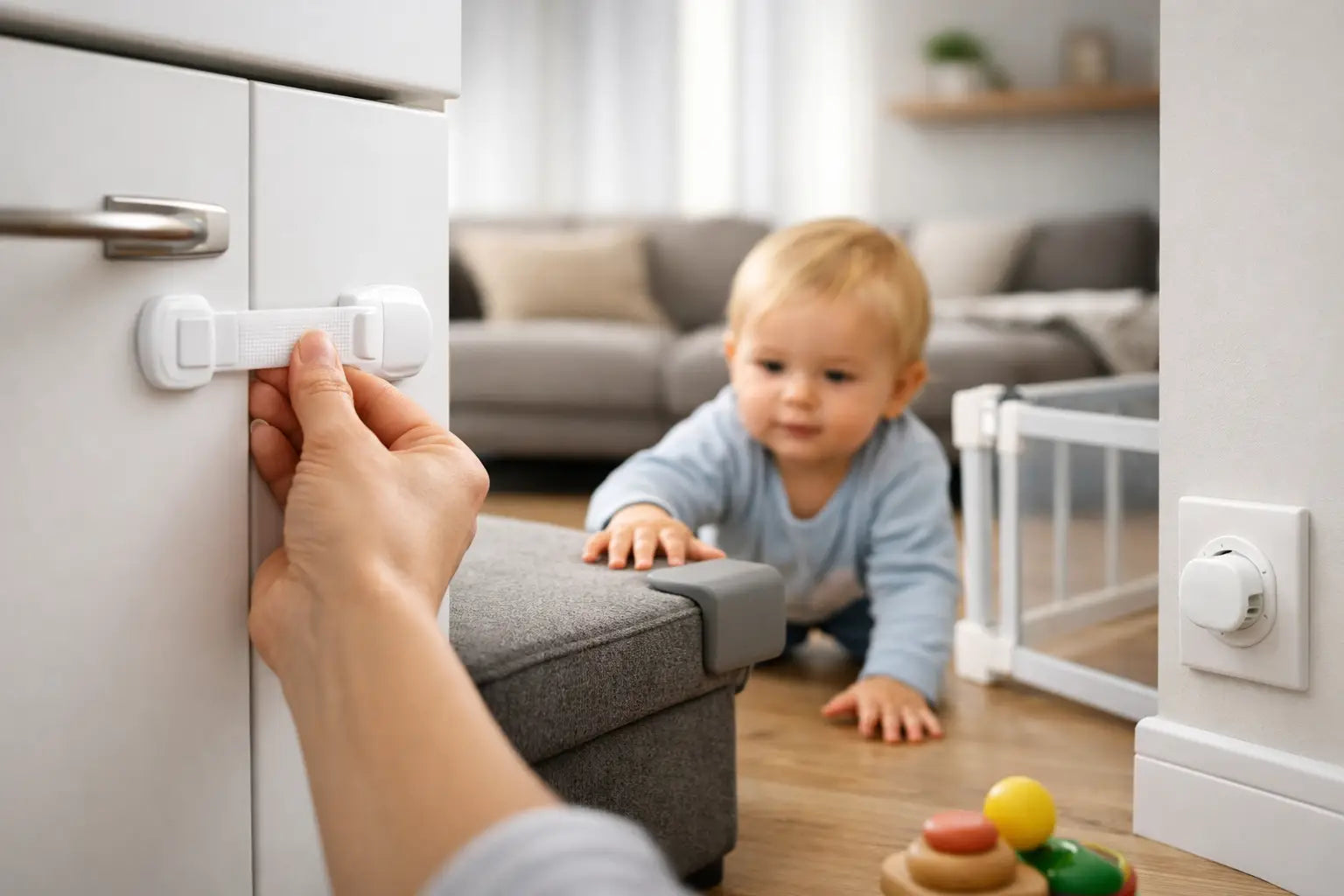 Børnesikring i hjemmet uden bøvl