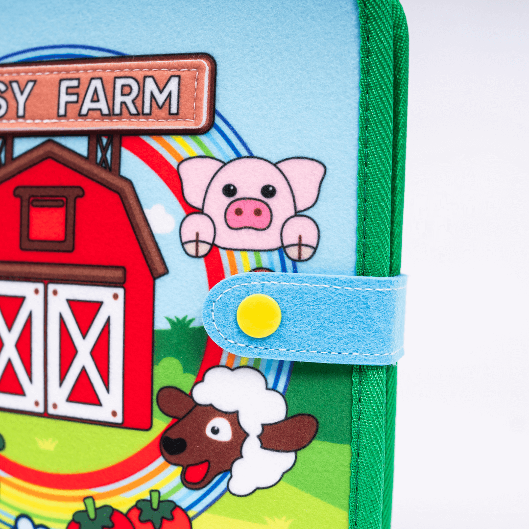 Aktivitetsbog med bondegårdstema