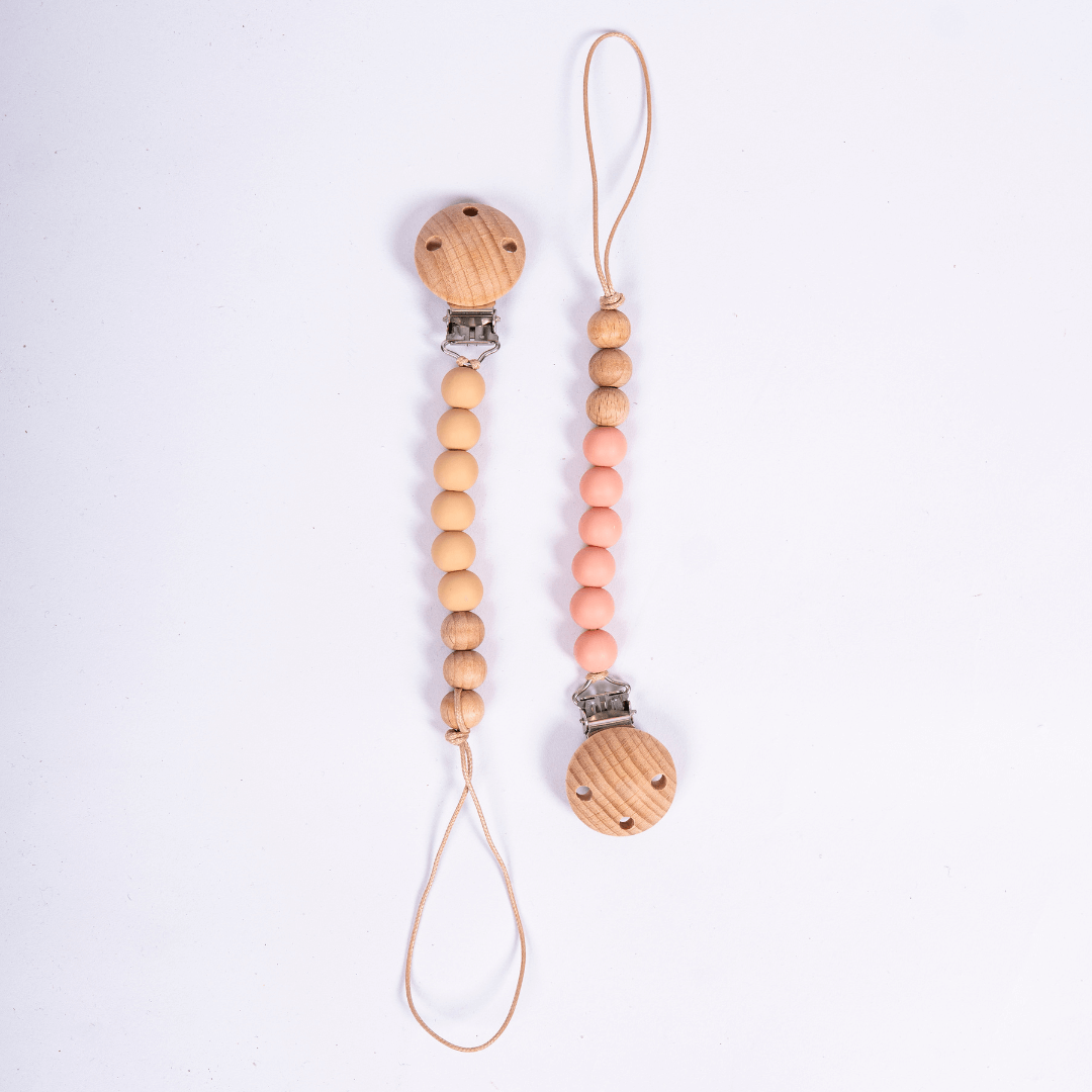 Suttesnore 2-pak (lyserød/beige)