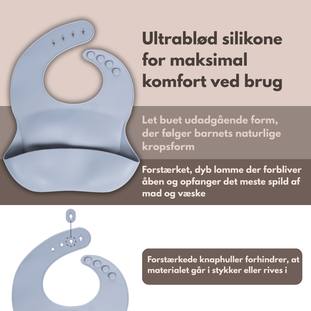 Silikonehagesmække 3-pak