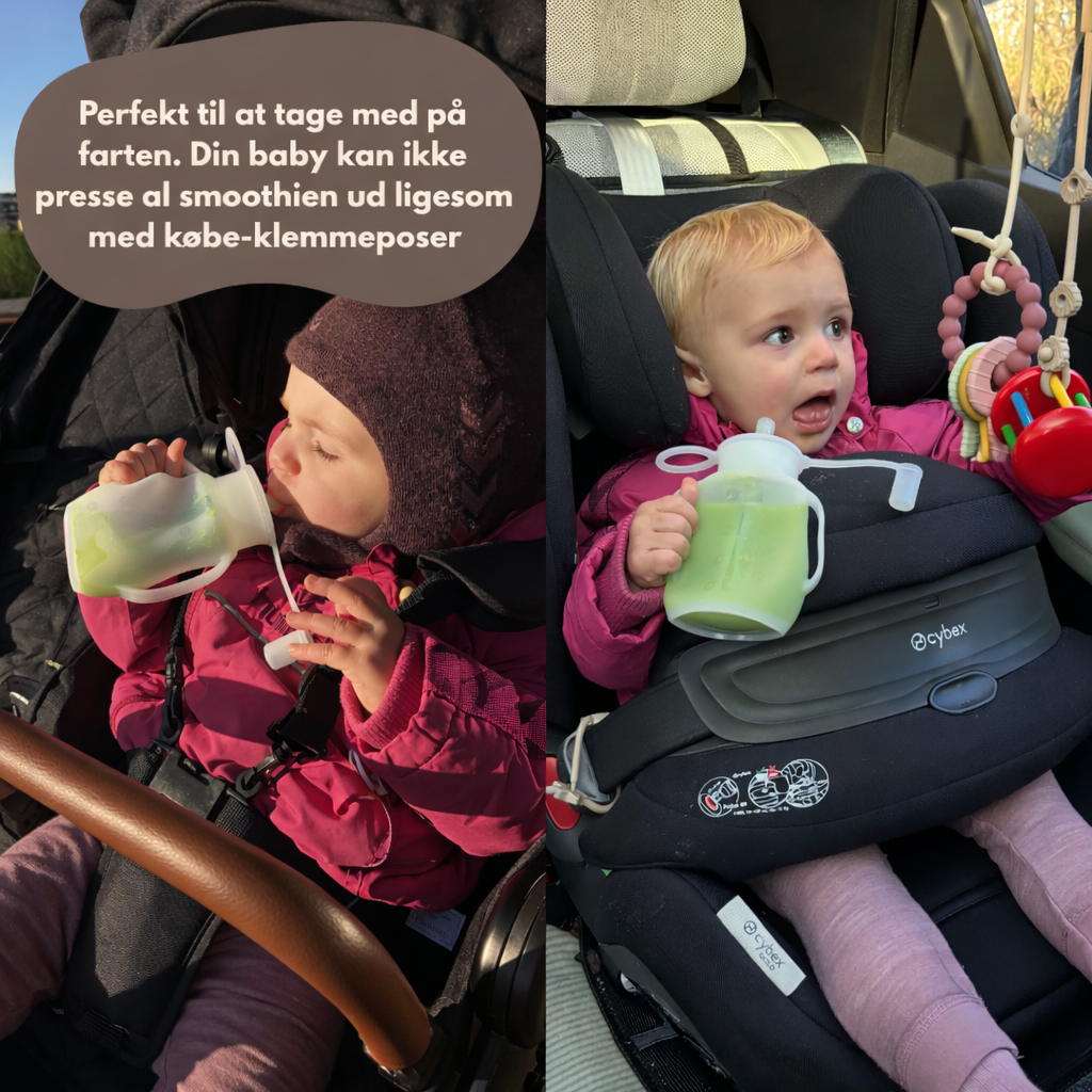 Genanvendelige smoothieposer