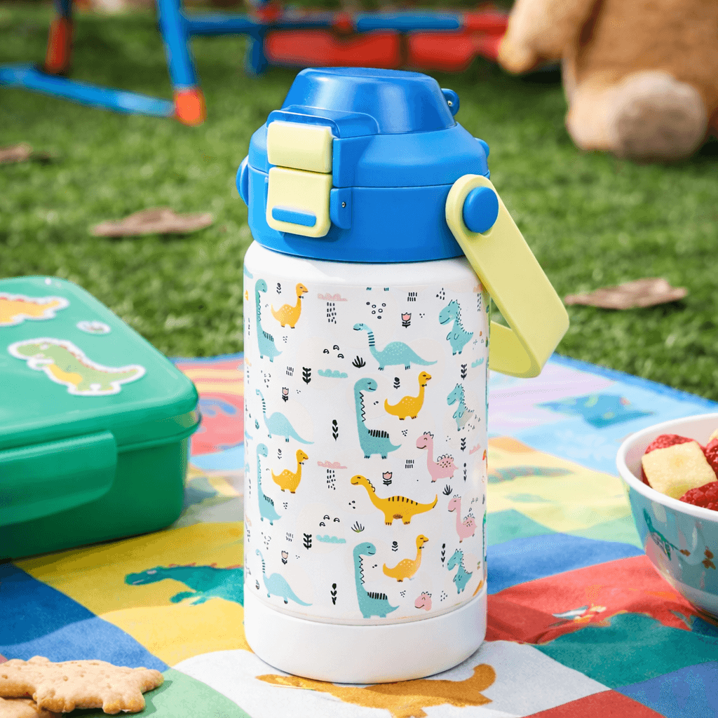 Termovandflaske 2-i-1 (Blå)