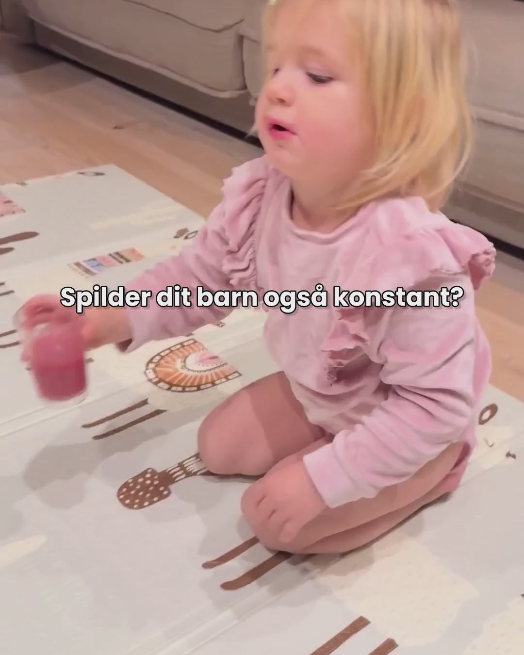 Indlæs video: Legemåtte (Bjørn/Bambi)