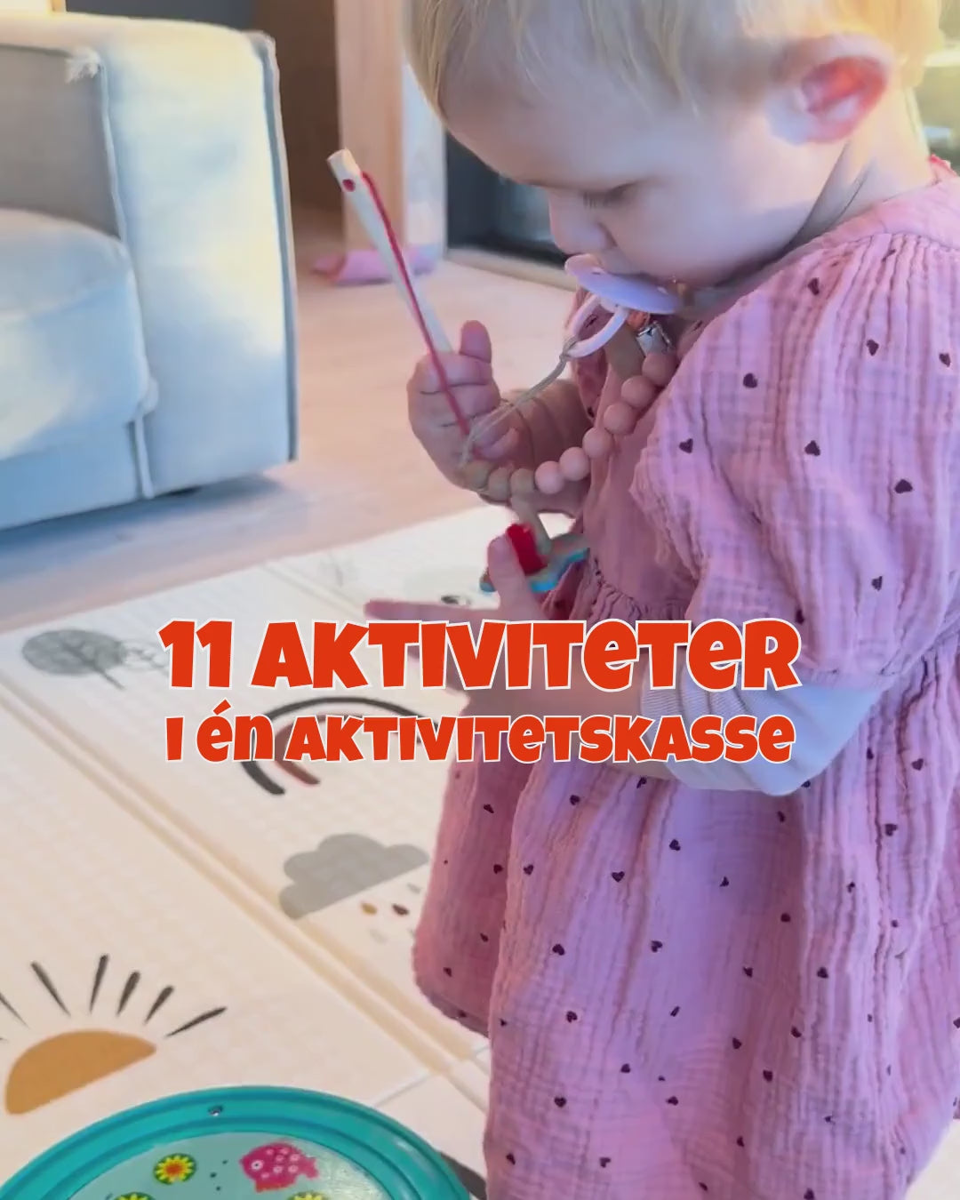 Indlæs video: Aktivitetskasse 11-i-1