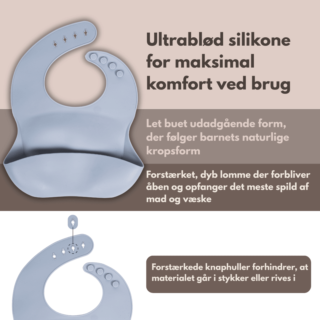Silikonehagesmække 3-pak - Famli
